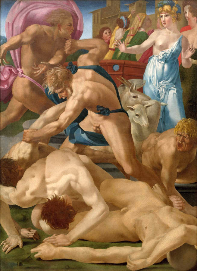 moses defending the daughters of jethro